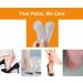 Wotermly 2 Pairs Cow Leather Heel Grips - Grey Heel Pads for Loose Women's Shoes - Buy Online on SooperMarket.com