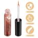 NOLITOY 3pcs Eyeliner Pencil & Liquid Eyeshadow - Shimmer Glitter Makeup Liner in Brown | International Shipping - Buy Online on SooperMarket.com