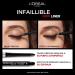 L'Or al Paris Waterproof Gel Eyeliner with Sponge - 36H Infaillible Automatic Grip Liner for Smokey Eyes - Turquoise - Buy Online on SooperMarket.com