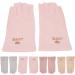 Professional Manicure Gloves Non Slip UV Protection Driving Gloves Stretchy Breathable Fingerless Fiber Cotton Nail Lamp Gloves for Home Salon Summer Outdoor Gloves for Women and Girls(Pink) - Buy Online on SooperMarket.com