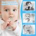 Hotut Baby Remote Control Bite Ring - 2 Pack BPA-Free Silicone Dental Aid with Pacifier Chains - Safe Baby Toys for 3 Months+ - Buy Online on SooperMarket.com