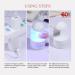 Saviland Mini Nail Lamp Portable UV Light for Quick Nail Drying | Gel Nail Polish Curing for Salon Quality Manicures at Home - Buy Online on SooperMarket.com