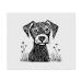 2 x "Dog in the Grass" microfiber lens/glasses cleaning cloths (LC00023981)