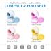 4 Pack Multi-Colored Cosmetic Containers 20ml - Silicone Screw Cap for Creams Lotions & Tablets - Ideal for Travel & Outdoor Use - Buy Online on SooperMarket.com