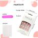 1 Set Press on Nails French Square Fake Nails Full Cover Short Press on Nails Reusable Short Nails Press on Cute Press on Nails Set for Women Home - Buy Online on SooperMarket.com