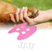 Dog Care Hammock & Fur Care Tools | Pet Nail Cutting Harnesses & Accessories - Rose Red - Buy Online on SooperMarket.com