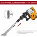 Firecore 2Pcs Hex Shank Scraping Chisel Set for Electric Demolition Jack Hammer - 1-1/8 Chisel Hex, 3 x 16 - FS18316 2 Pack - Buy Online on SooperMarket.com