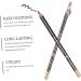 Mikinona 8pcs Pencil Sharpener Eyebrow Pencil Lady Tools Black Colored Pencils Eyebrow Pencils Wooden 1 count (Pack of 1) Coffee - Buy Online on SooperMarket.com