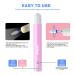 Pink Cordless Nail Drill & Electric File Set - Professional Portable Nail Filer Machine - Buy Online on SooperMarket.com