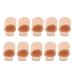 Toe Separators Fiber Toe Dividers 10pcs Multi Purpose Relieve Pressure Easy to Use Comfortable Gel Balanced Stable for Overlapping Toes