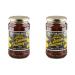 Otter Vale Devon Onion and Pineapple Chutney Sweet and Tangy Mix of Onion and Marmalade Hand-Made in Devon Gluten-Free 500 g Glass jar (Pack of 2)