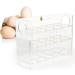ABOOFAN Egg Storage Box Tray with Lid Drawer Organizer Plastic Egg Tray Egg Storage Holder Dog Storage Rack - Buy Online on SooperMarket.com