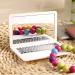 Atyhao Mini Folding Pocket Makeup Mirror - Portable Polyethylene Glass Mirror for Home and Laptop Use - Buy Online on SooperMarket.com