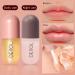 Natural Lip Plumper Set: Day & Night Lip Enhancer Balm with Plant Extracts - Lip Serum for Fuller, Hydrated Lips (2 Pcs, 5.5MLX2) - Buy Online on SooperMarket.com