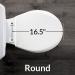 Mayfair 888SLOW 000 NextStep2 Round White Toilet Seat with Built-In Potty Training Seat - Slow-Close & Removable - Buy Online on SooperMarket.com