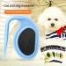 2024 PET Knotting Comb - 3-in-1 Multifunctional Hair Removal Tool for Cats & Dogs | Steel Blade De-Filter Knife | Black - Buy Online on SooperMarket.com