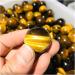 Natural Sphere 1pc Natural Carved Tiger Eye Quartz Crystal Sphere Balls 20-30mm - Buy Online on SooperMarket.com