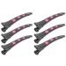 Duckbill Hair Clip Sectioning Clips Safe for Haircut for Applying Facial for Salon Hair Styling(Purple)
