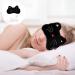 minkissy 1 Set Heating Mask Crystal Velvet Eyes Sun Shade 3D Black 20x12cm - Buy Online on SooperMarket.com