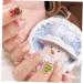 Christmas Nail Stamping Mold - DIY Silicone Stencil Tools for Festive Manicure Designs - Buy Online on SooperMarket.com