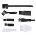 Electric Shaver Cleaning Brush 8 Pack PP Shaver Cleaning Brush Portable Ergonomic for Computer Accessories