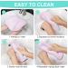 URAQT 6 Pack Face Cloths Make Up Remover 7.87 * 7.87in Soft Microfibre Face Wipes for Reusable Makeup Remover Cloth Washable Ultra Soft Facial Cleansing Wipe Cloths (Multi-Color) 6 Pcs-multi-colored - Buy Online on SooperMarket.com