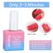 Besnel Gel Nail Polish Remover 5 Pack - Professional Non-Irritating Formula with Nail File, Cuticle Pusher - Quick, Easy Gel Polish Removal without Foil Soaking - 1 Fl Oz - Buy Online on SooperMarket.com