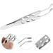 PLAFOPE Meibomian Gland Massage Forceps - Stainless Steel Pointy Tweezers for Eyelid Massage and Lash Extensions - Buy Online on SooperMarket.com
