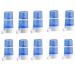 Moondown Farm 10 x 400cc Blue Anti Algae Drinker Cage Aviary Fronts for Finch Canary Budgie Small Birds