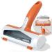 ACE2ACE Pet Hair Remover Dog and Cat Hair Removal Brush Reusable Lint Roller for Furniture Couch Rug and Bedding Orange