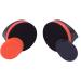 Set of 2 Plastic Air Hockey Strikers and 4 Pucks - Replacement Kit for Game Tables, Black - Buy Online on SooperMarket.com