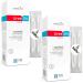 TIS UREA cream 30% - eczema keratosis psoriasis skin outbursts dry cracked skin - improves the appearance of wounds and scars |Lactic acid (aha) wheat germ oil + cotton swabs - 2 x50g 50 ml (2 pack)