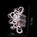 Poznana Starfish Rhinestone Bridal Hair Comb - Wedding Hair Accessories for Brides - Crystal Wedding Hair Pieces - Bridal Flower Hair Comb (Type 3) - Buy Online on SooperMarket.com