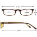 Edison & King Brown Reading Glasses +2.50 dpt | Premium Lenses 2 Wearing Options - International Shipping Available - Buy Online on SooperMarket.com