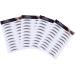 HAPINARY 8 Pcs Eyebrow Stickers Semi Permanent Eyebrows Eyebrow Shape Brown Water Transfer Paper with Soy Ink - Buy Online on SooperMarket.com