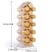 Fish Shape Lipstick Organizer Tower - Clear Acrylic, 16 Slots, Makeup Cosmetic Storage Stand - Buy Online on SooperMarket.com