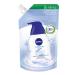 Nivea Creme Soft Care Soap Refill Bag - 500ml Almond Oil - Hydrating & Nourishing - International Shipping Available - Buy Online on SooperMarket.com