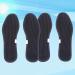EXCEART 2 Pairs Bamboo Charcoal Odor Control Shoe Insoles - Size 40 Black 24x5cm - Buy Online on SooperMarket.com