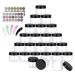 Belicoo 24 pieces D schen 20ml empty cream cans doses tap cream flows with screw cap for lotion cosmetics shampoo (20ml black) 20ml black