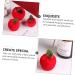 Zerodeko 18pcs Christmas Apple Pendant Xmas Party Supplies Fruit Xmas Ornaments Christmas Tree Fruit Decorations Christmas Tree Ornaments Home Decorations Party Bag Fabric 6cm Red - Buy Online on SooperMarket.com