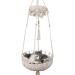 AXIBA Macrame Cat Hammock, Cat Beds Hanging Cat Hammock for Indoor Cats, Hanging Cat Bed Cat Swing with Cushion Hanging Kit for Kitten Sleeping