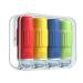 Travel Bottles for Toiletries BPA Free Leak Proof Reusable Silicone Bottles TSA Approved 3oz Travel Size Bottles Travel Accessories for Shampoo Soap Liquids with Toiletry Bag (4 Pack) Vibrant