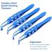Dajidafu Stainless Steel Eyelid Tweezers Non-Slip Handheld Eye Lid Cleaning Clips Clamps Facial Beauty Devices Salon Accessories Large Round Tip - Buy Online on SooperMarket.com
