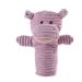 Apricot Lamb Soft Purple Hippo Plush Hand Puppet with Movable Mouth Perfect for Storytelling Teaching Preschool 10"