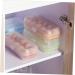 2pcs 10 Eggs Portable Refrigerator Clear Storage Bin with Lid Egg Holder Storage Box re-usable Green 24.5*10.5*7cm - Buy Online on SooperMarket.com