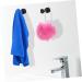 ABOOFAN 4 Pcs Bathroom Towel Hook Heavy Duty Clothes Rack Purses Black Towel Hook Towel Hooks Towel Rack 3X1.8X1.8CMx2pcs Blackx2pcs - Buy Online on SooperMarket.com