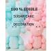 Pink Bear Cake Topper 100% EDIBLE Birthday Decoration For Girl (Hight-6cm) - Buy Online on SooperMarket.com