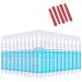 Nail Glue Lofuanna Nail Glue for Acrylic Fake Nails Professional Nail Glue for Press on Nails Strong Long Lasting Nail Tips Glue Bond for Broken Nails False Nails 0.07Oz/2ml 20 PCS Nail Tech Supplies