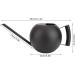 iFCOW Long Nozzle Watering Can 1000ml Stainless Steel Sprinkle Pot for Plants Gardening Supplies - Buy Online on SooperMarket.com