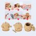 Buy Smoke-Free Moxa Rolls | 8-Piece Moxibustion Kit | Self-Adhesive Acupressure Tool & 100 Moxa Sticks - Safe & Effective - Buy Online on SooperMarket.com